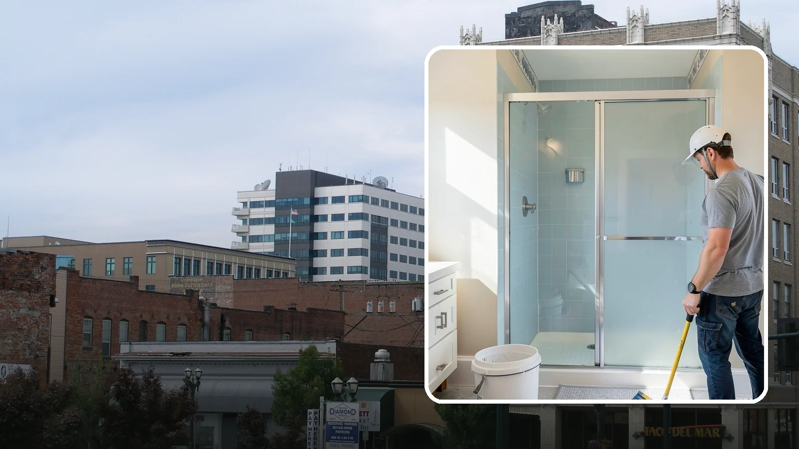 Shower Tile Installation in Everett, Snohomish County, WA - Fully waterproofed tile showers built to handle daily use and Northwest humidity.
