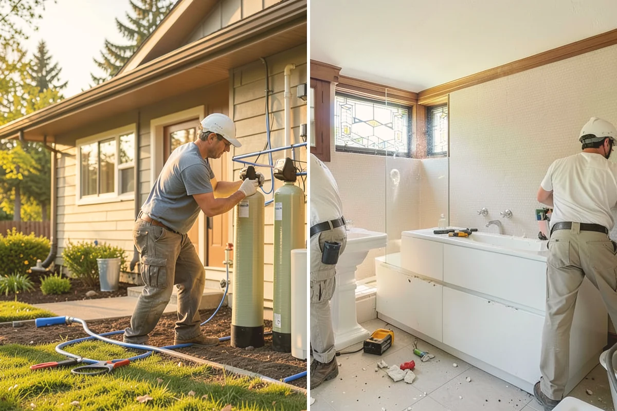 Shower Tile Installation in Fife, Pierce County, WA - Frame and waterproof the shower with a membrane or foam system