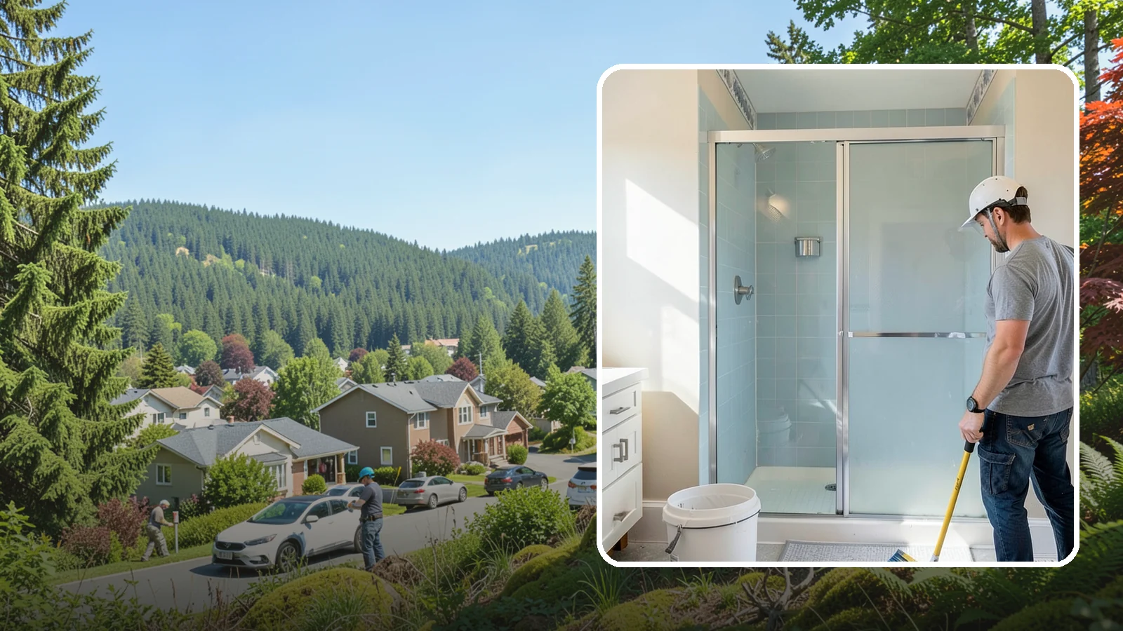 Shower Tile Installation in Index, Snohomish County, WA - Fully waterproofed tile showers built to handle daily use and Northwest humidity.