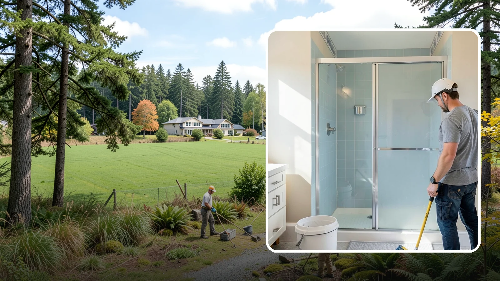 Shower Tile Installation in Lyman, Skagit County, WA - Fully waterproofed tile showers built to handle daily use and Northwest humidity.