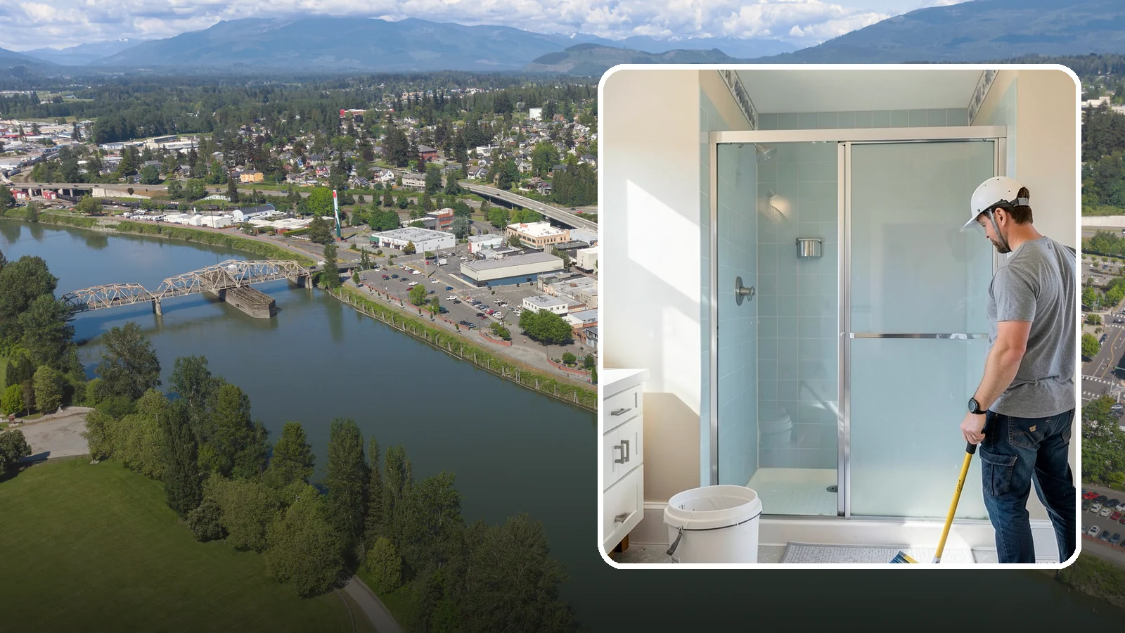Shower Tile Installation in Mount Vernon, Skagit County, WA - Fully waterproofed tile showers built to handle daily use and Northwest humidity.