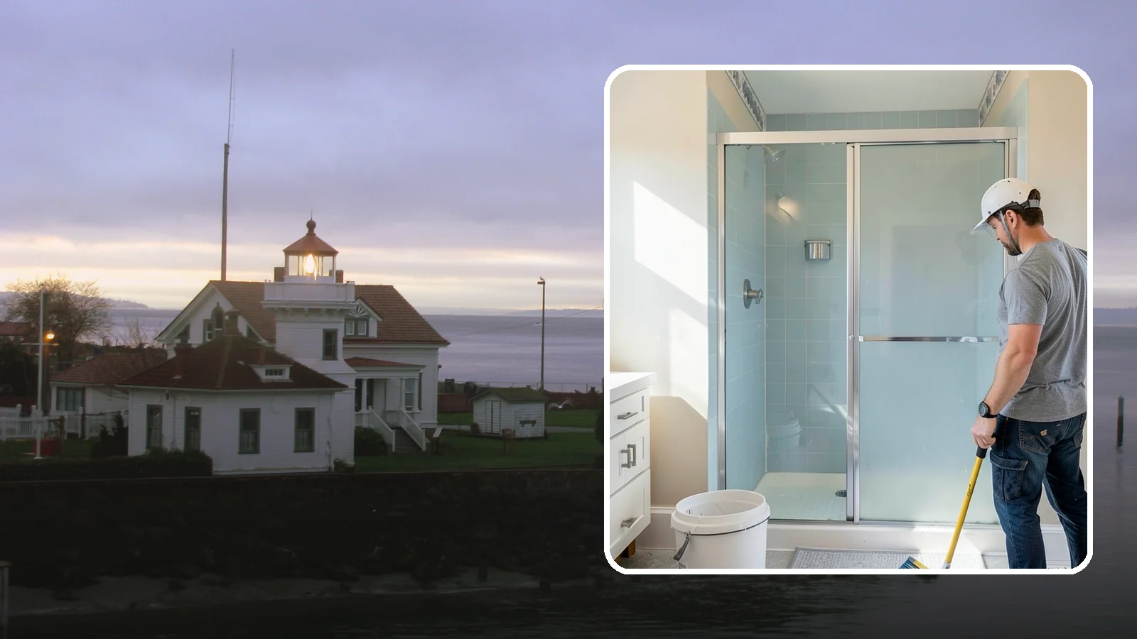 Shower Tile Installation in Mukilteo, Snohomish County, WA - Fully waterproofed tile showers built to handle daily use and Northwest humidity.
