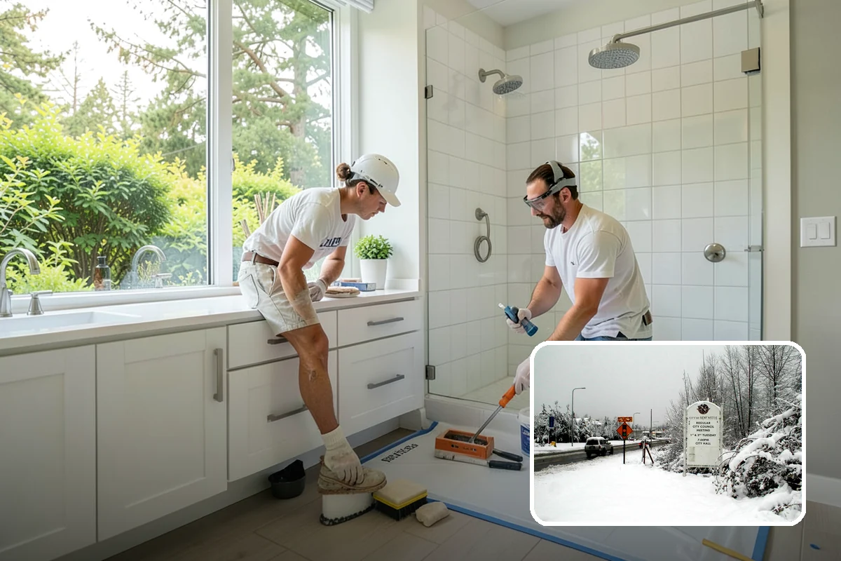 Shower Tile Installation in Newcastle, King County, WA - Full waterproofing systems that guard against hidden leaks