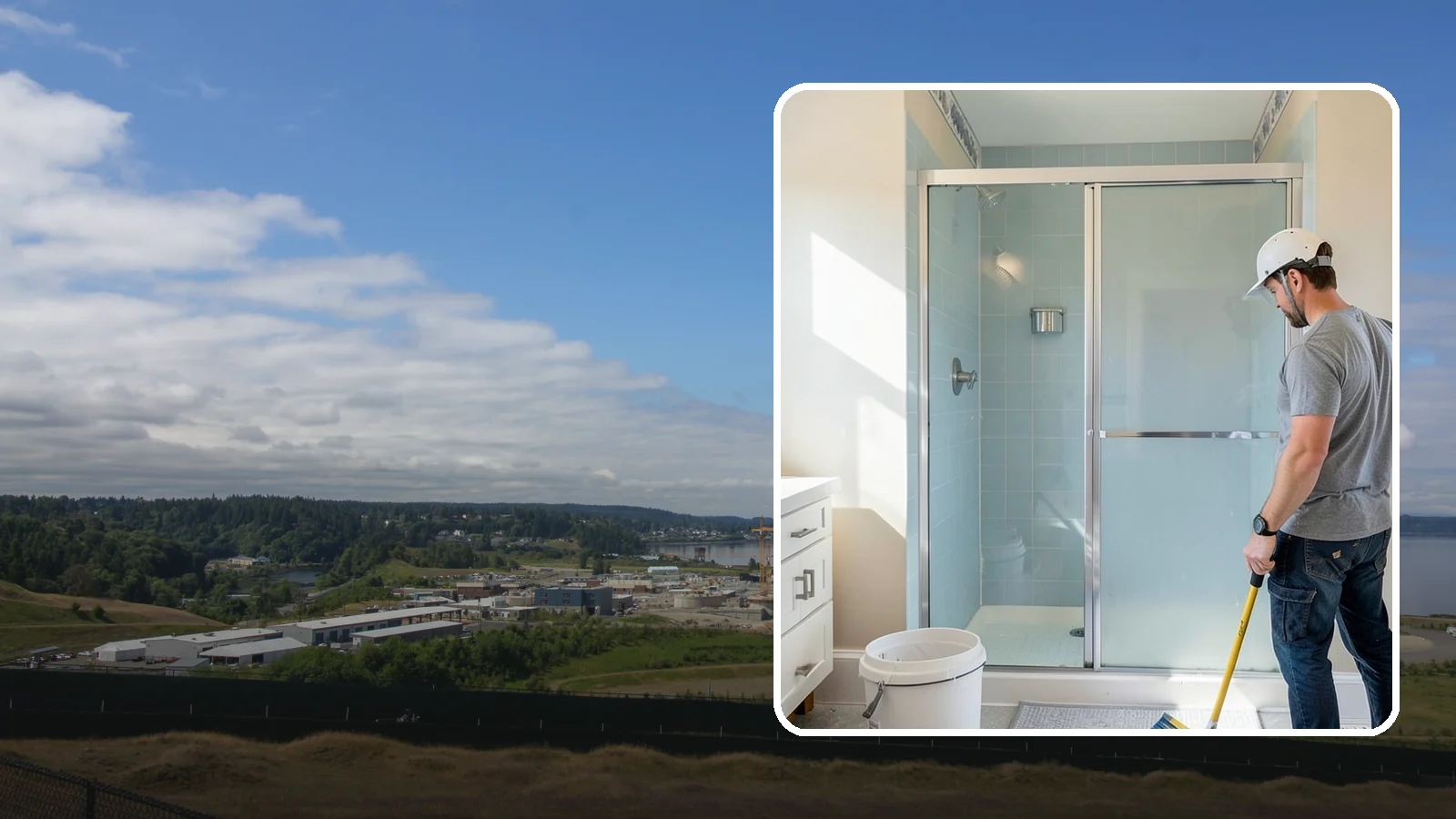 Shower Tile Installation in University Place, Pierce County, WA - Fully waterproofed tile showers built to handle daily use and Northwest humidity.