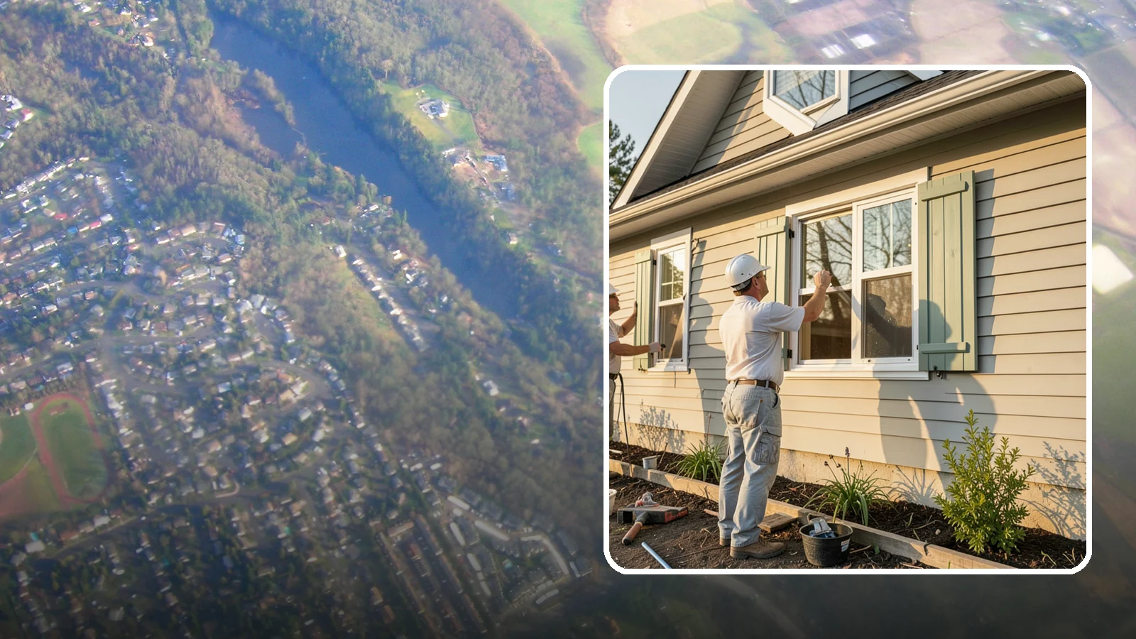 Shutter Installation in Algona, King County, WA - Shutter installation that adds character and framing to your home's windows.
