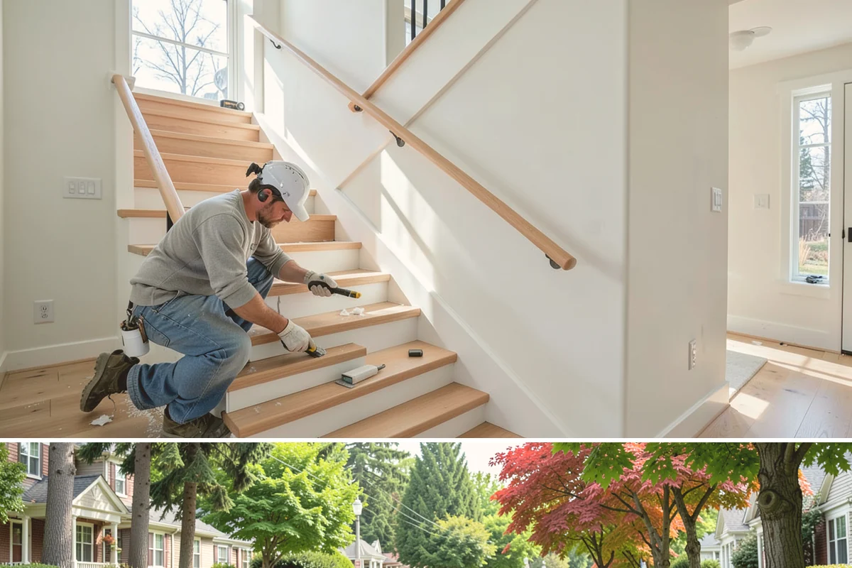 Shutter Installation in Beaux Arts Village, King County, WA - Installation can happen in any dry, workable weather.