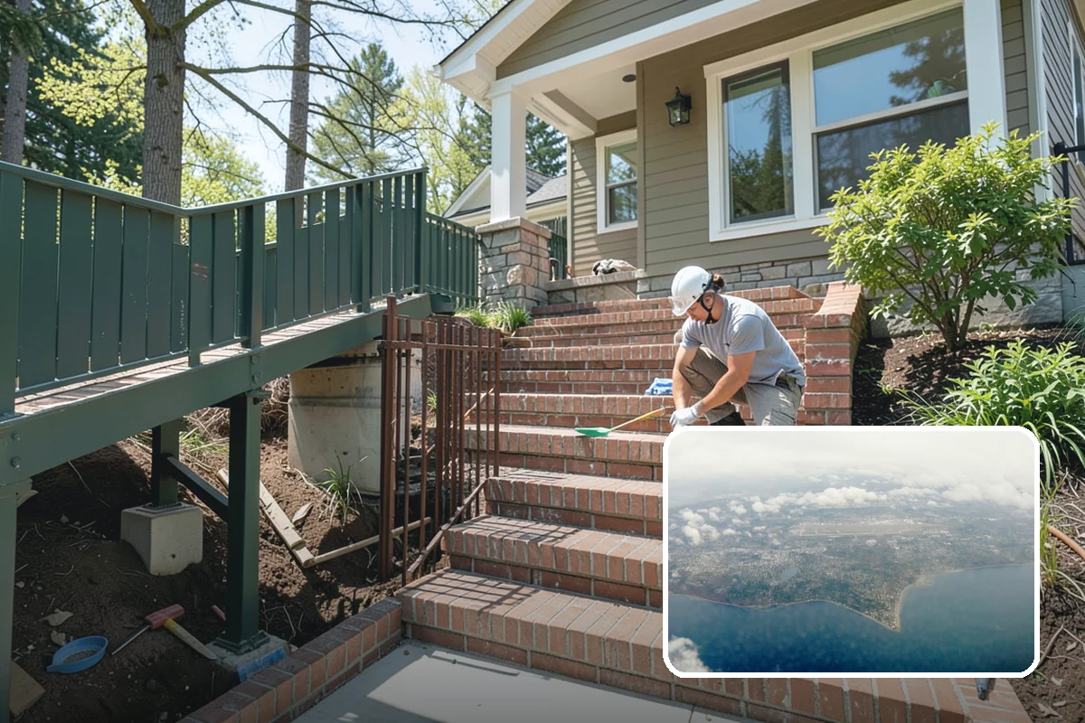 Shutter Installation in Burien, King County, WA - Adds character and depth to the facade