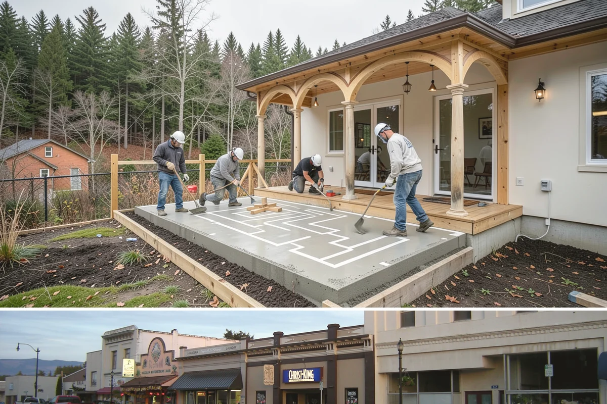 Shutter Installation in Burlington, Skagit County, WA - Installation can happen in any dry, workable weather.