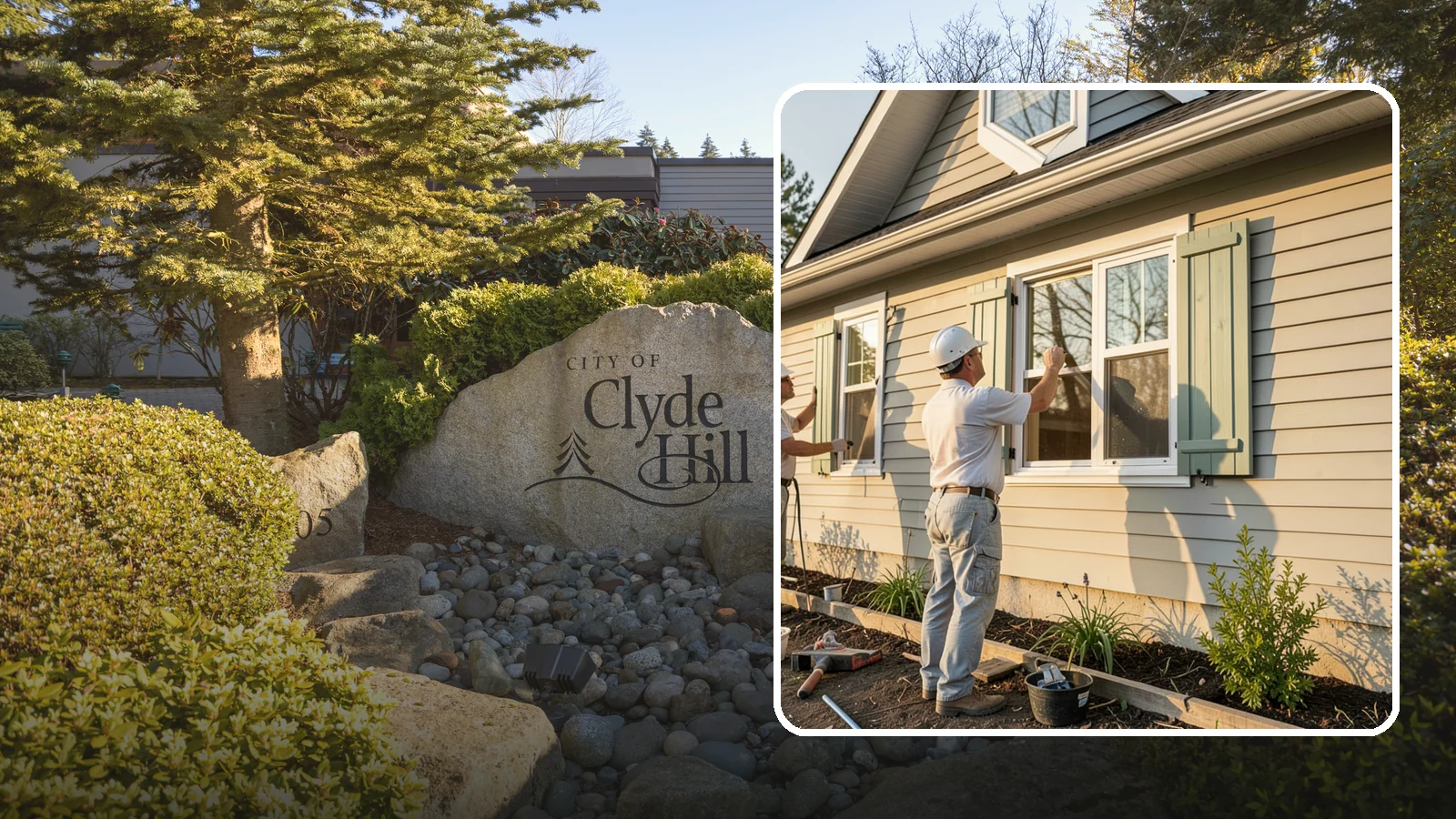 Shutter Installation in Clyde Hill, King County, WA - Shutter installation that adds character and framing to your home's windows.