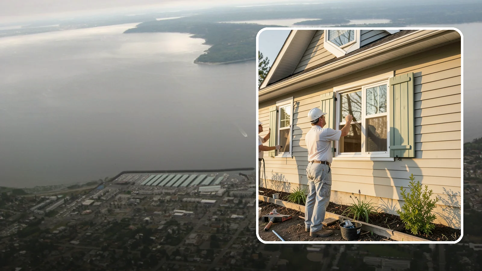 Shutter Installation in Des Moines, King County, WA - Shutter installation that adds character and framing to your home's windows.