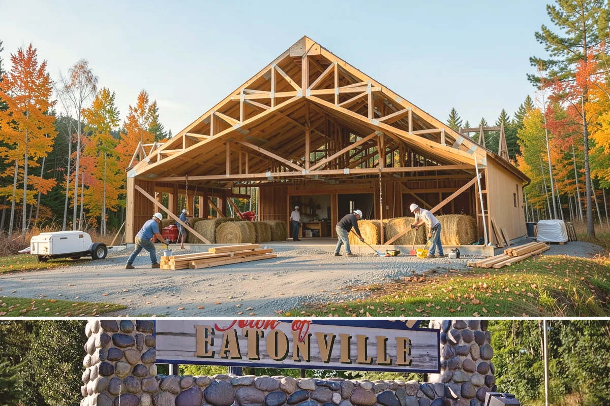 Shutter Installation in Eatonville, Pierce County, WA - Installation can happen in any dry, workable weather.