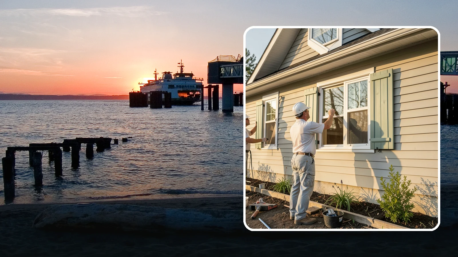 Shutter Installation in Edmonds, Snohomish County, WA - Shutter installation that adds character and framing to your home's windows.