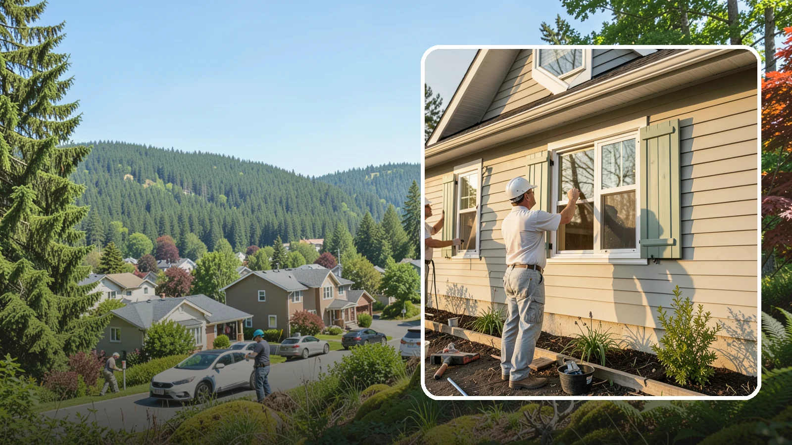 Shutter Installation in Index, Snohomish County, WA - Shutter installation that adds character and framing to your home's windows.