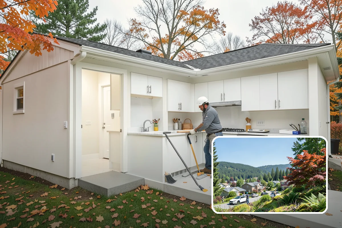 Shutter Installation in Index, Snohomish County, WA - Adds character and depth to the facade