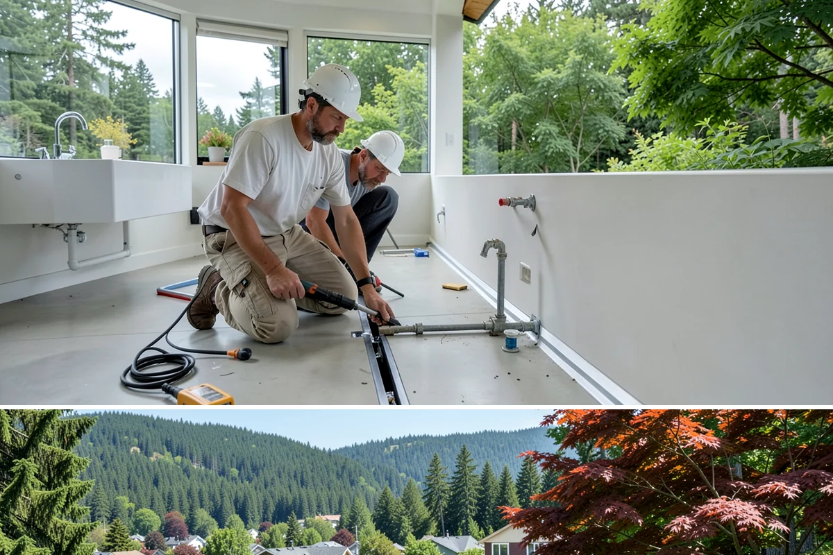 Shutter Installation in Index, Snohomish County, WA - Installation can happen in any dry, workable weather.