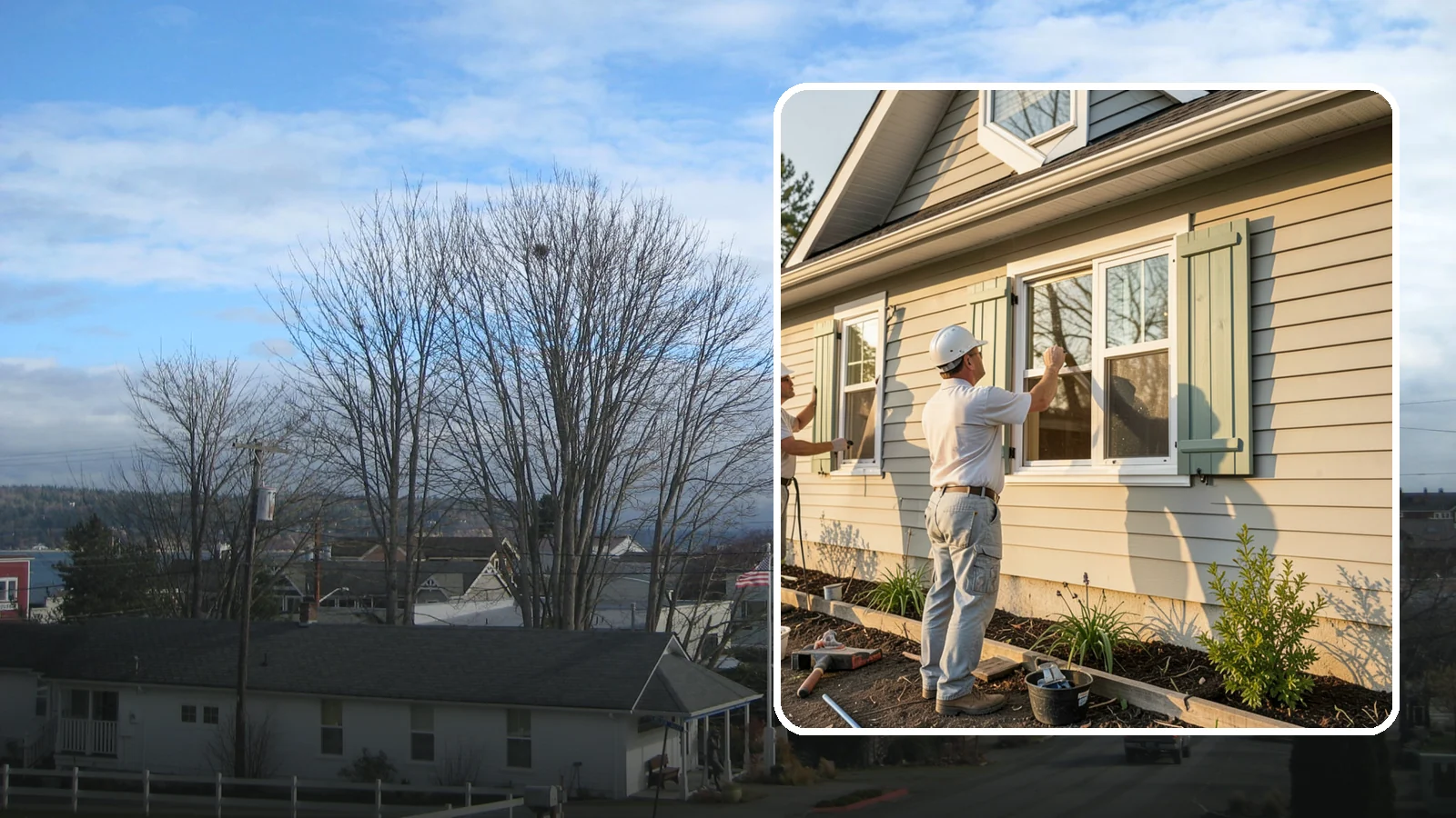 Shutter Installation in Langley, Island County, WA - Shutter installation that adds character and framing to your home's windows.