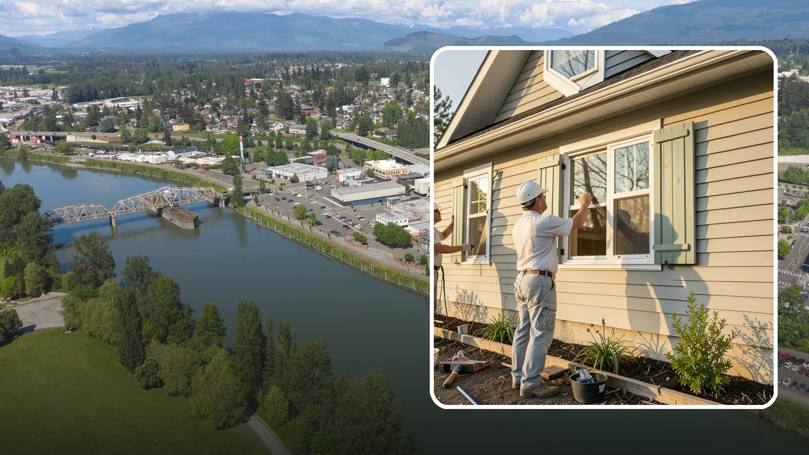 Shutter Installation in Mount Vernon, Skagit County, WA - Shutter installation that adds character and framing to your home's windows.
