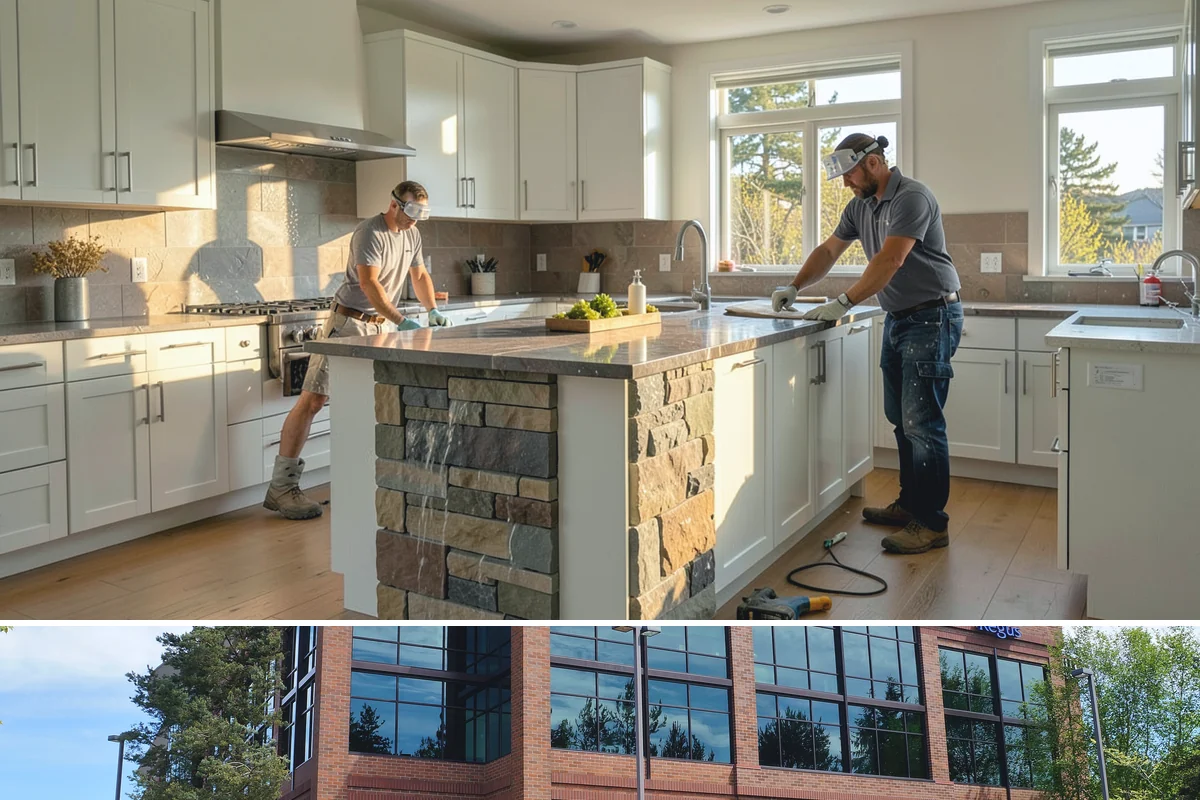 Shutter Installation in Mountlake Terrace, Snohomish County, WA - Installation can happen in any dry, workable weather.