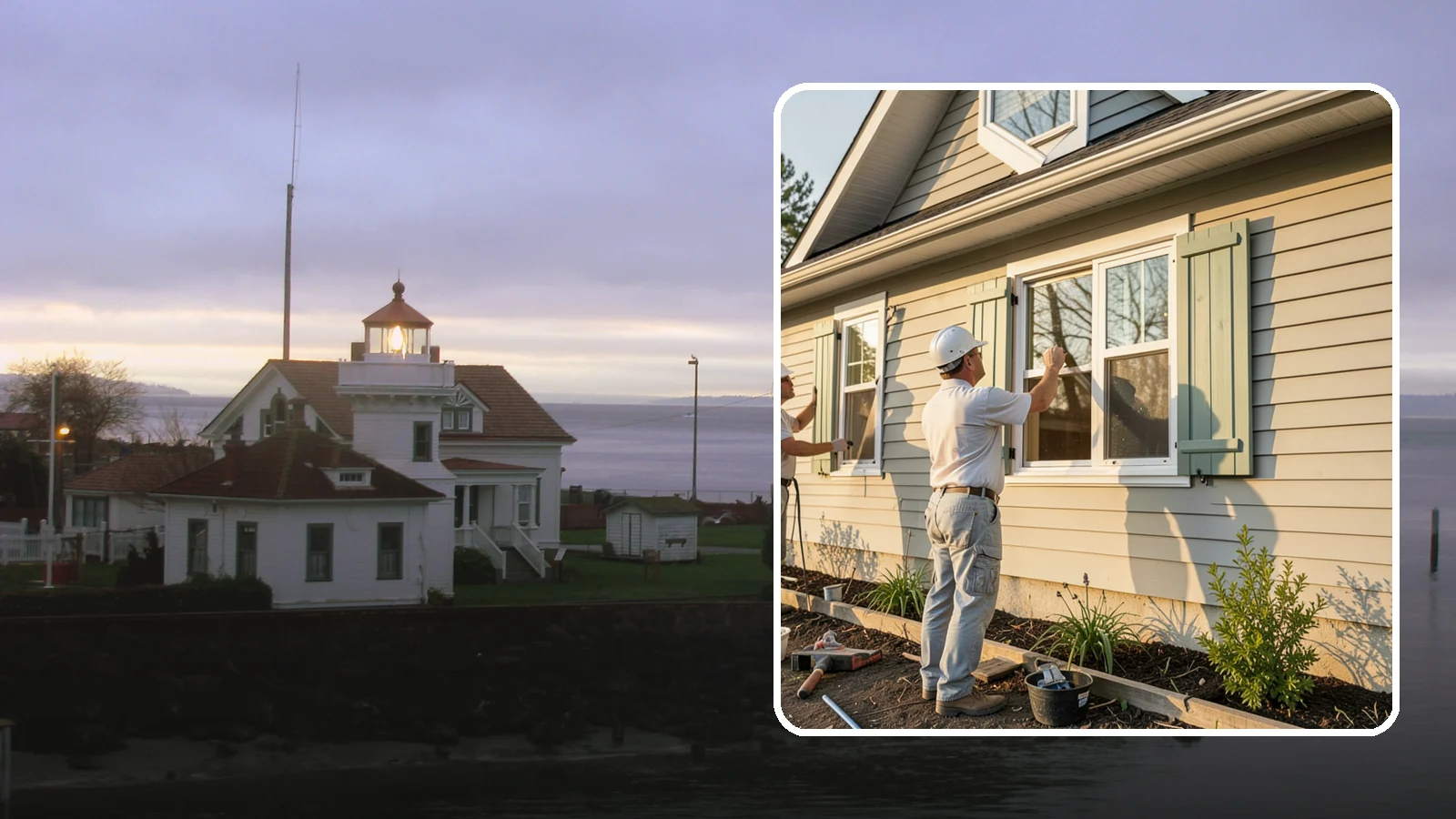 Shutter Installation in Mukilteo, Snohomish County, WA - Shutter installation that adds character and framing to your home's windows.