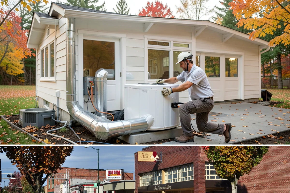 Shutter Installation in Puyallup, Pierce County, WA - Installation can happen in any dry, workable weather.