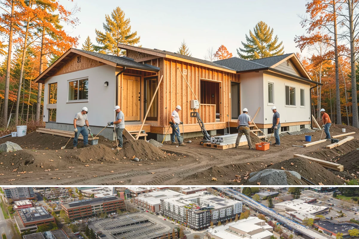 Shutter Installation in Redmond, King County, WA - Installation can happen in any dry, workable weather.