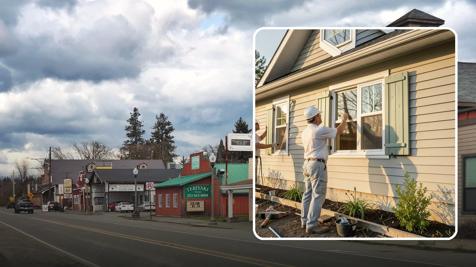 Shutter Installation in Roy, Pierce County, WA - Shutter installation that adds character and framing to your home's windows.