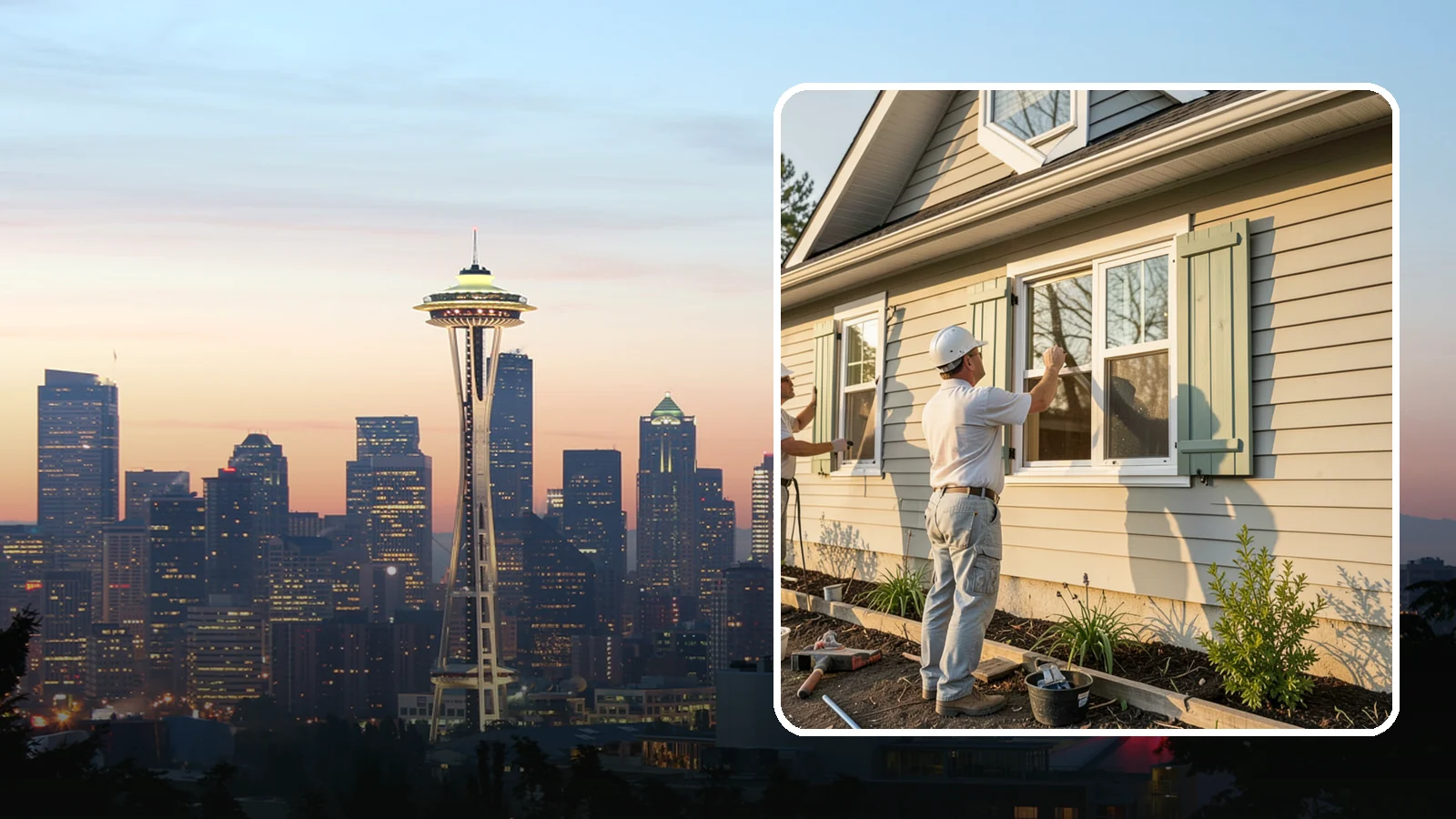 Shutter Installation in Seattle, King County, WA - Shutter installation that adds character and framing to your home's windows.