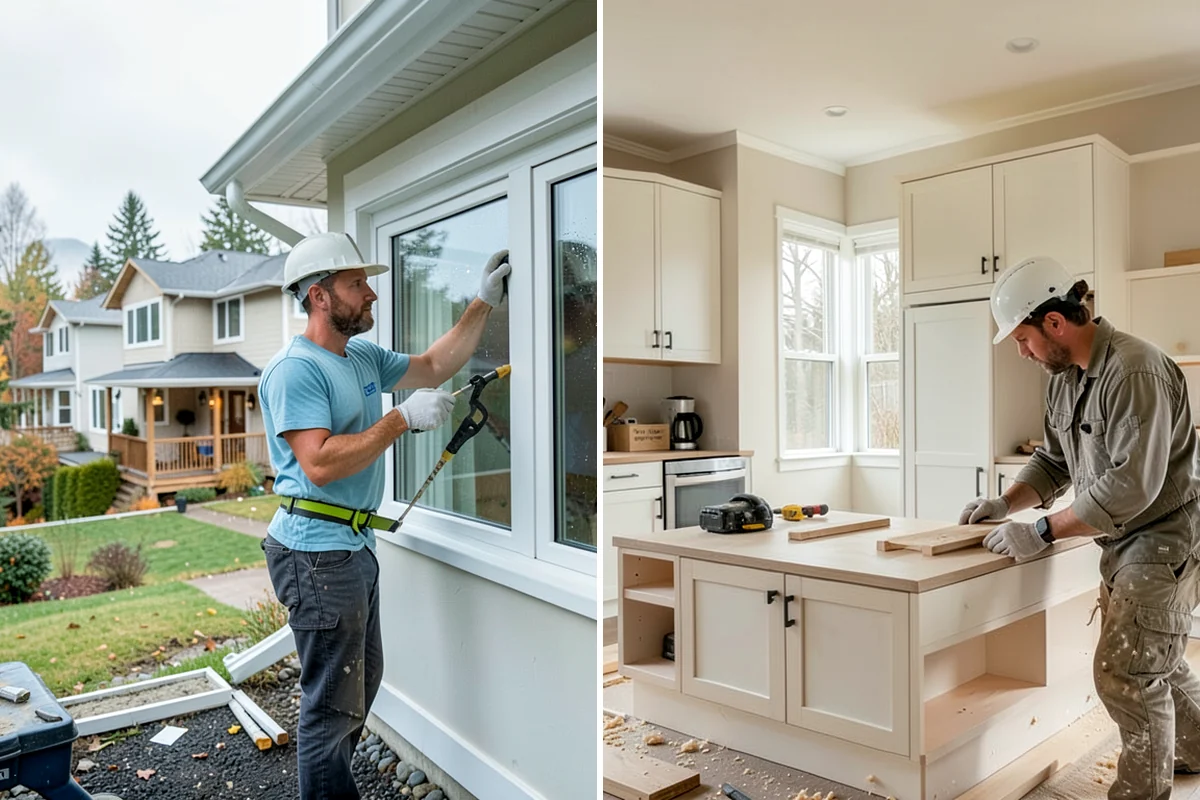 Shutter Installation in Shoreline, King County, WA - Select shutter style, size, and material