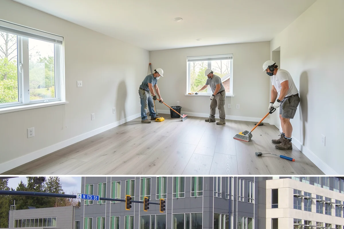 Shutter Installation in Shoreline, King County, WA - Installation can happen in any dry, workable weather.