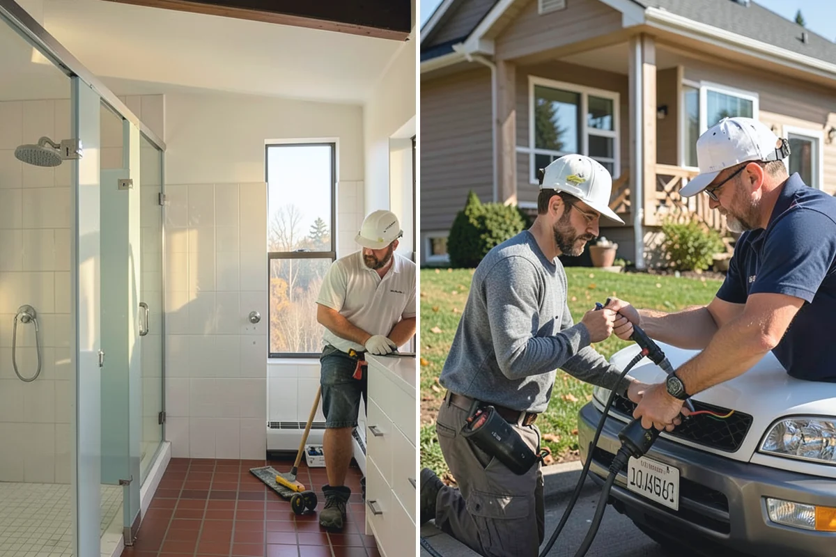 Shutter Installation in South Prairie, Pierce County, WA - Select shutter style, size, and material