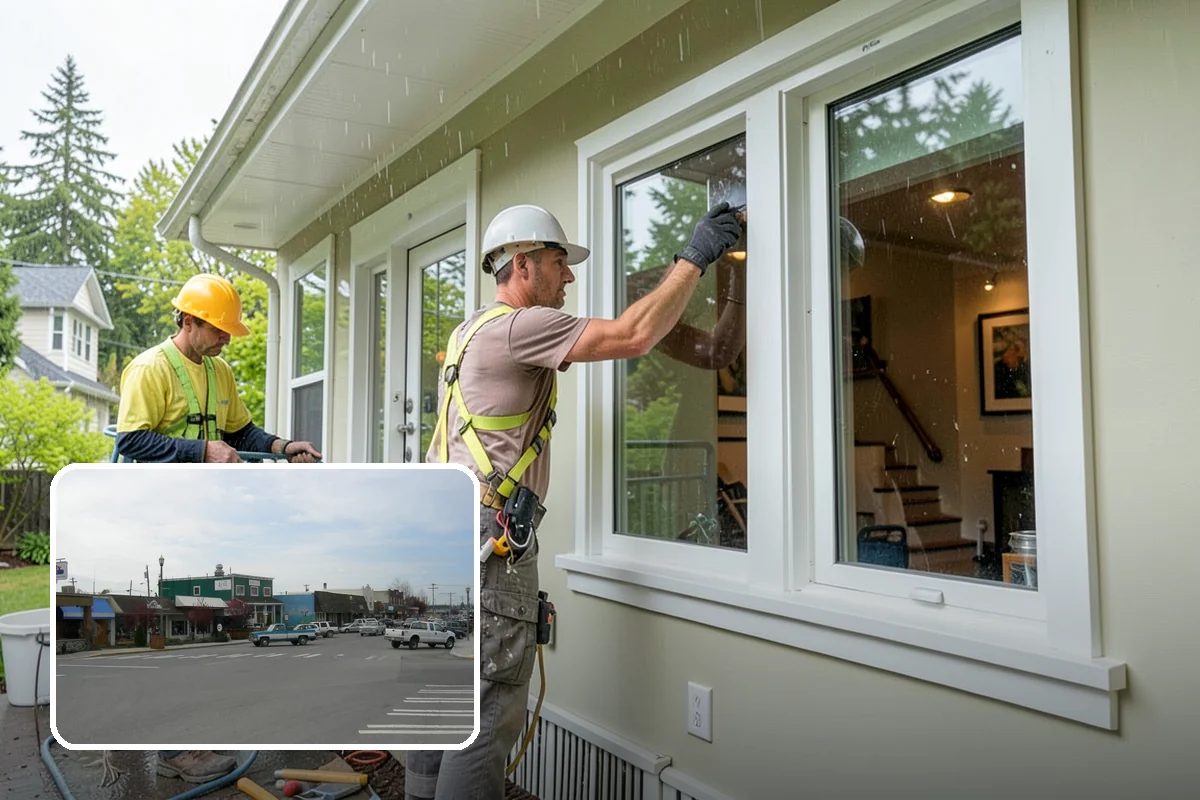 Shutter Installation in Stanwood, Snohomish County, WA - Adds character and depth to the facade