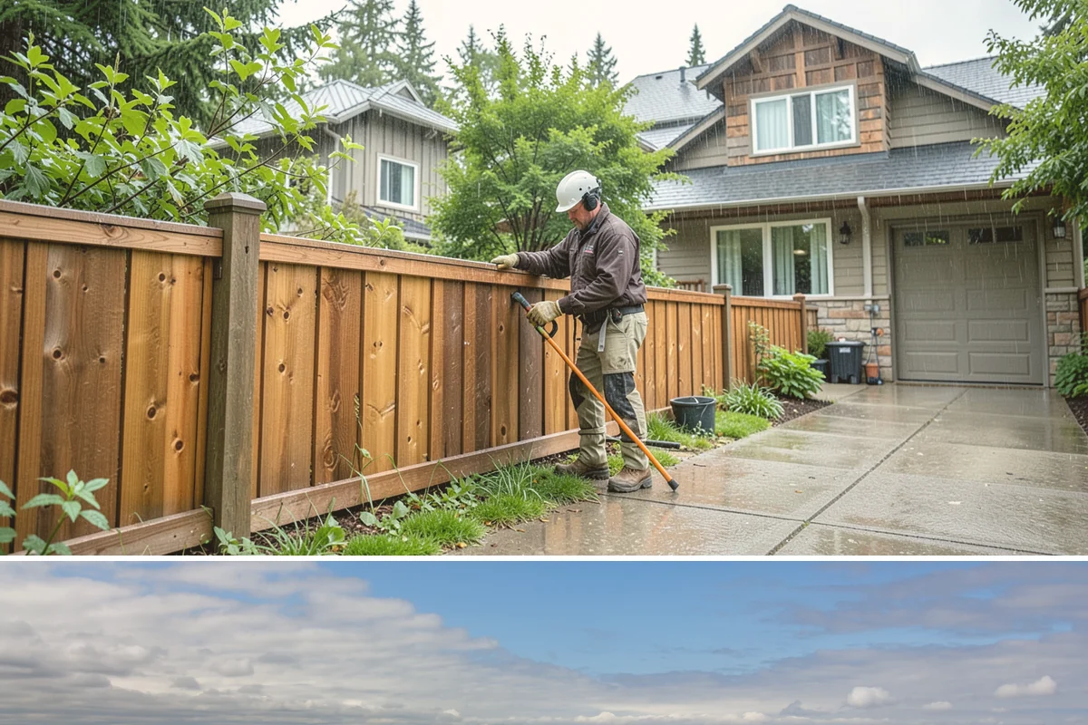Shutter Installation in University Place, Pierce County, WA - Installation can happen in any dry, workable weather.