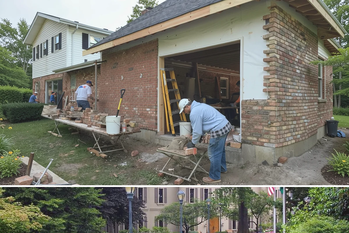 Shutter Installation in Woodinville, King County, WA - Installation can happen in any dry, workable weather.