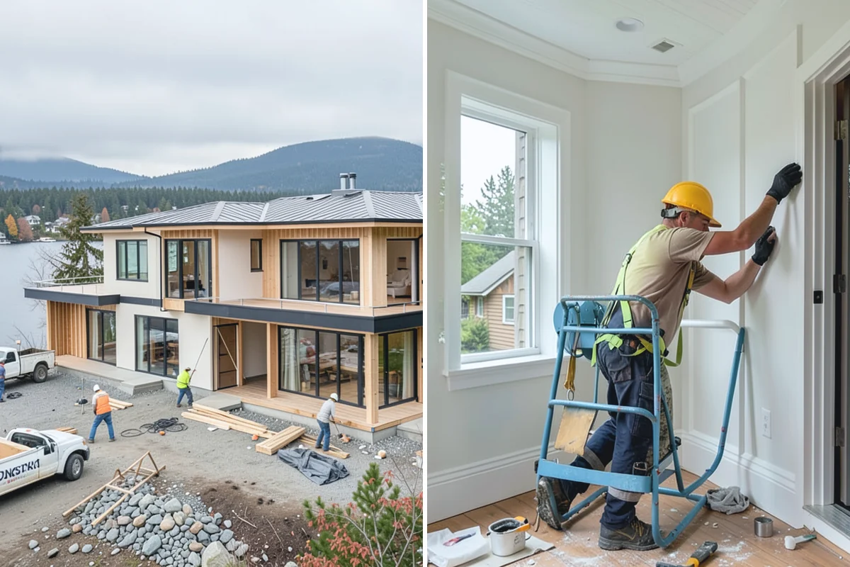 Sidelight Installation in Beaux Arts Village, King County, WA - Plan the opening width to add one or two sidelight panels