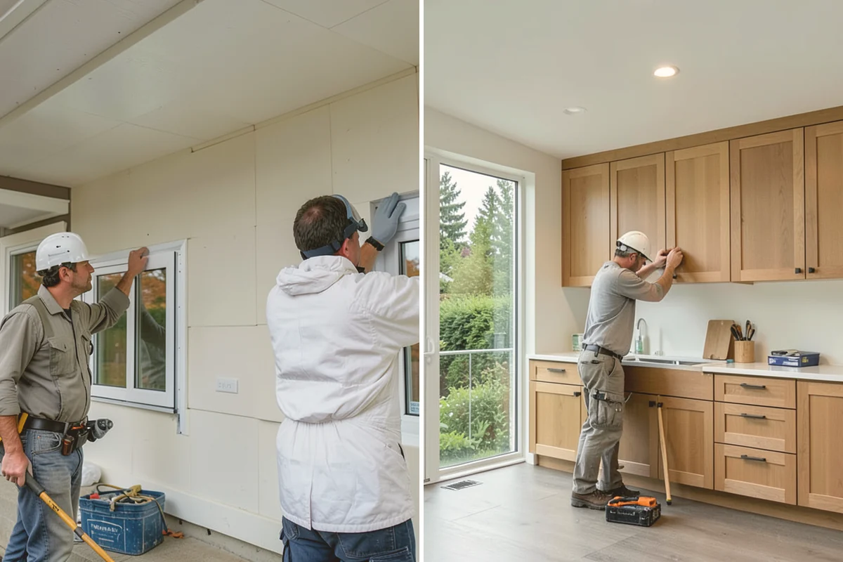 Sidelight Installation in Bellevue, King County, WA - Plan the opening width to add one or two sidelight panels