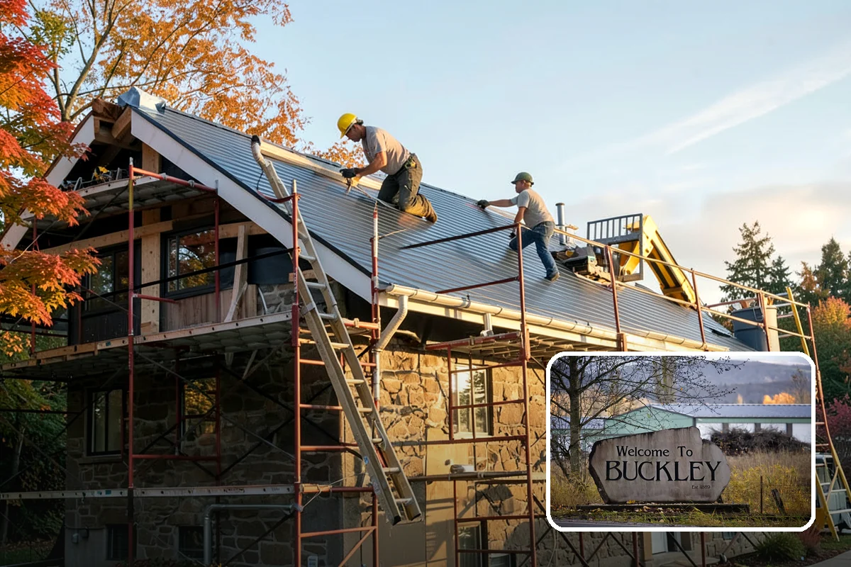 Sidelight Installation in Buckley, Pierce County, WA - More natural light in a once-dark foyer