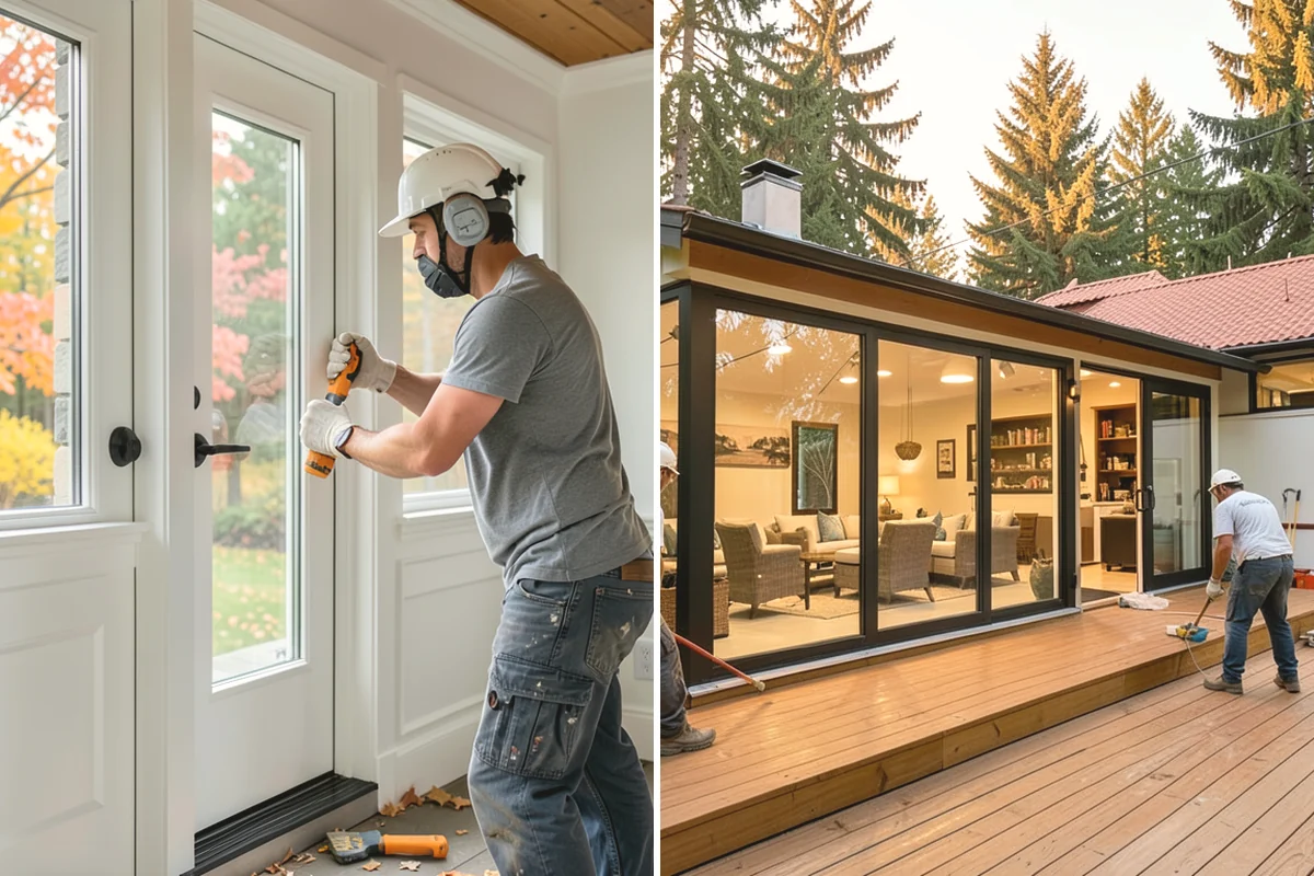 Sidelight Installation in Carbonado, Pierce County, WA - Plan the opening width to add one or two sidelight panels