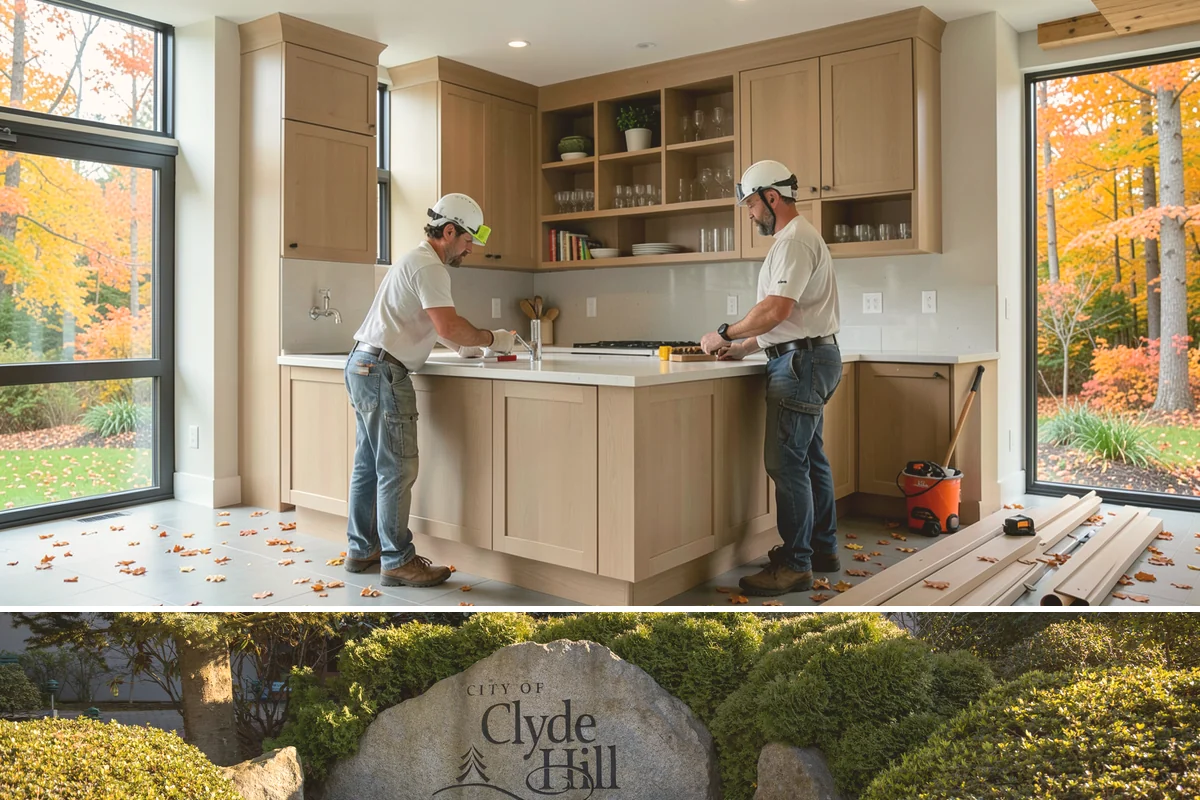 Sidelight Installation in Clyde Hill, King County, WA - Because sidelights widen an exterior opening, drier months are the best time to install them.