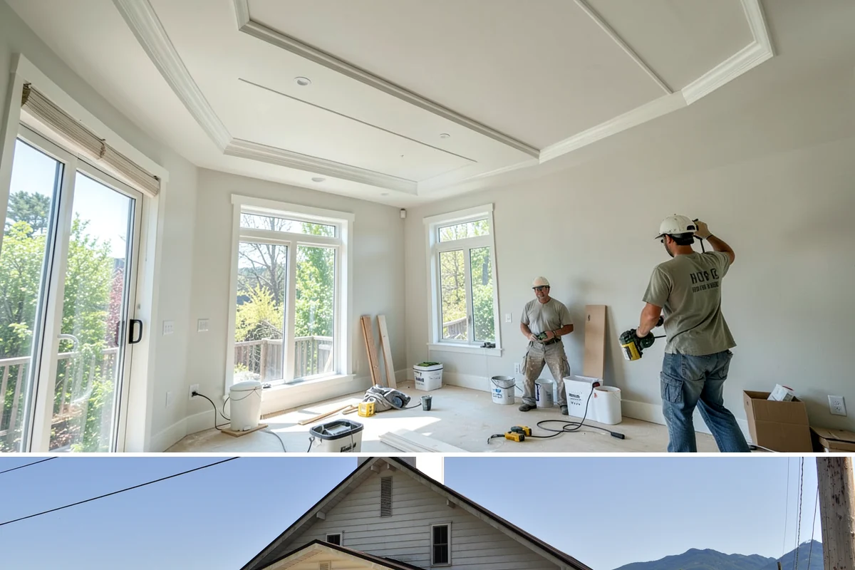 Sidelight Installation in Concrete, Skagit County, WA - Because sidelights widen an exterior opening, drier months are the best time to install them.