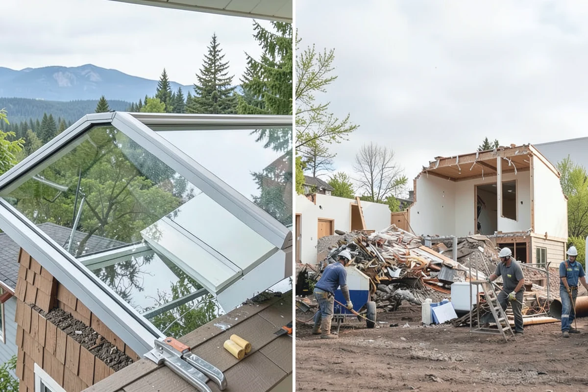 Sidelight Installation in Coupeville, Island County, WA - Plan the opening width to add one or two sidelight panels