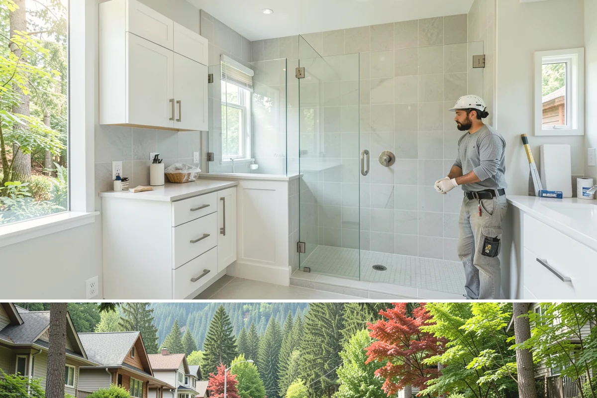 Sidelight Installation in Darrington, Snohomish County, WA - Because sidelights widen an exterior opening, drier months are the best time to install them.