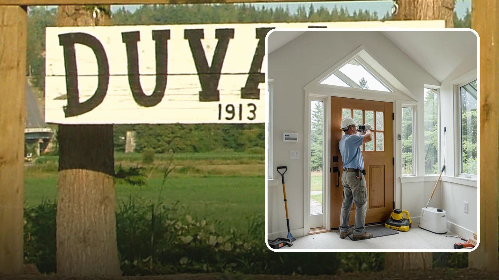 Sidelight Installation in Duvall, King County, WA - Slender sidelight windows flanking your entry that flood the foyer with natural light.