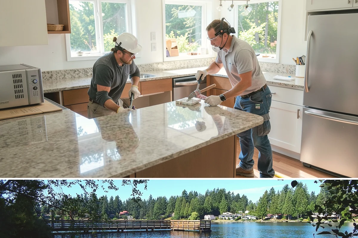 Sidelight Installation in Federal Way, King County, WA - Because sidelights widen an exterior opening, drier months are the best time to install them.