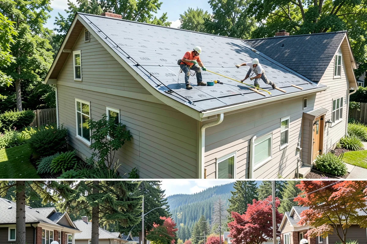 Sidelight Installation in Hunts Point, King County, WA - Because sidelights widen an exterior opening, drier months are the best time to install them.