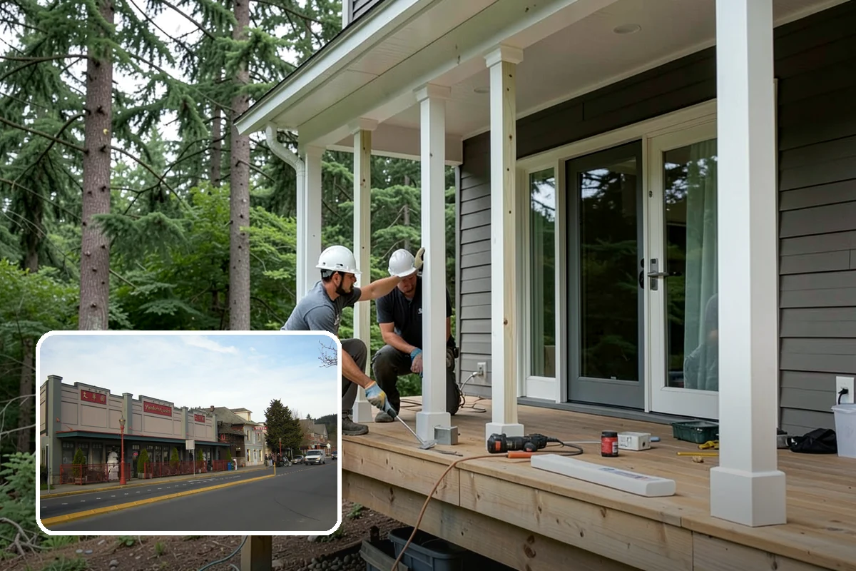Sidelight Installation in Issaquah, King County, WA - More natural light in a once-dark foyer