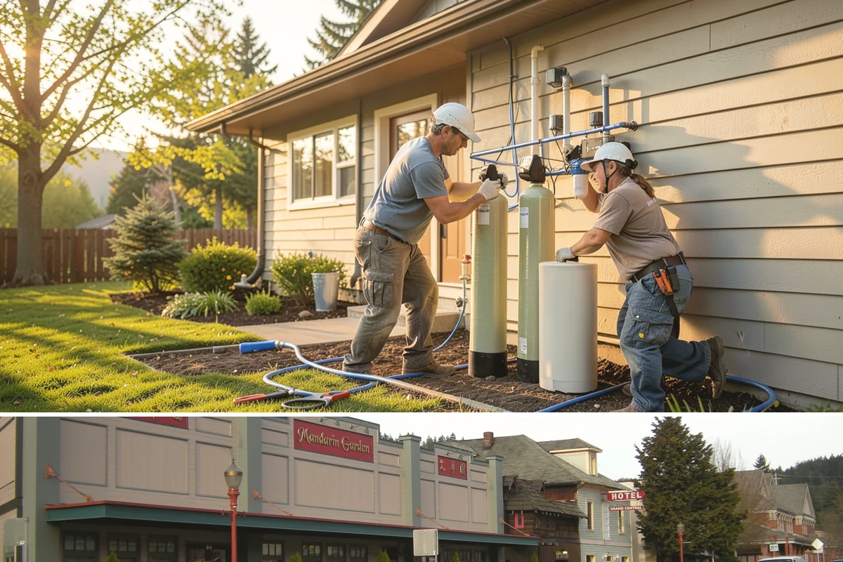 Sidelight Installation in Issaquah, King County, WA - Because sidelights widen an exterior opening, drier months are the best time to install them.
