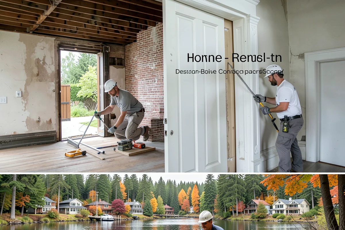 Sidelight Installation in La Conner, Skagit County, WA - Because sidelights widen an exterior opening, drier months are the best time to install them.
