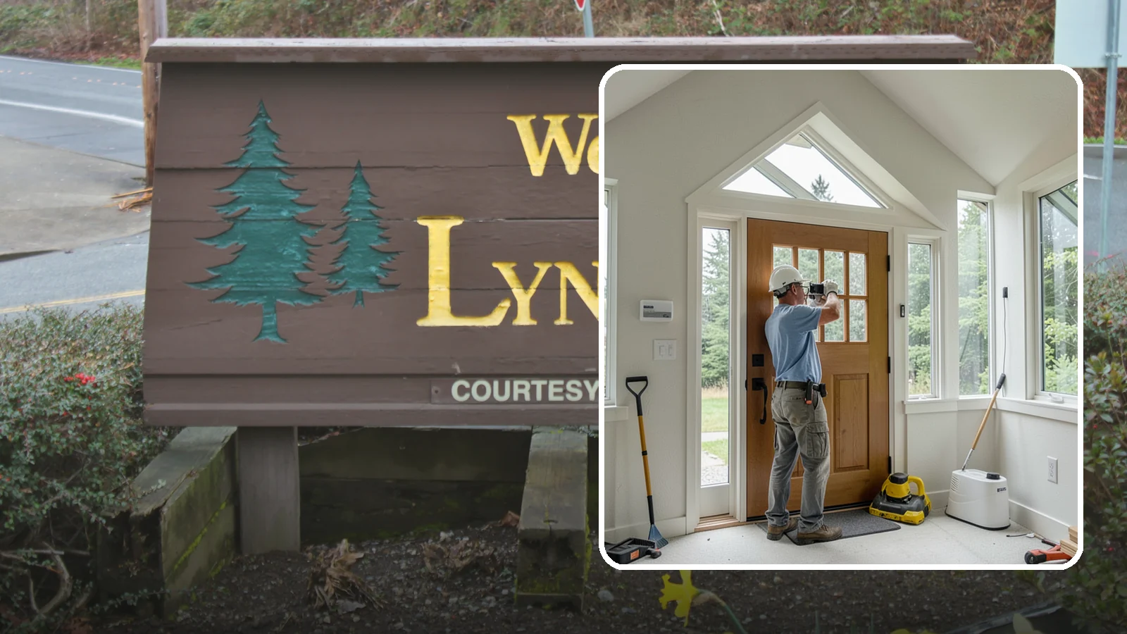 Sidelight Installation in Lynnwood, Snohomish County, WA - Slender sidelight windows flanking your entry that flood the foyer with natural light.