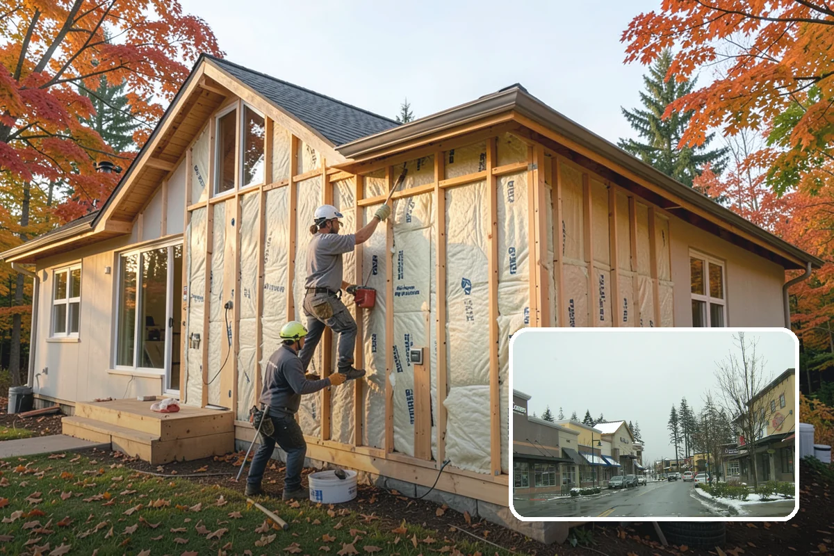 Sidelight Installation in Mill Creek, Snohomish County, WA - More natural light in a once-dark foyer