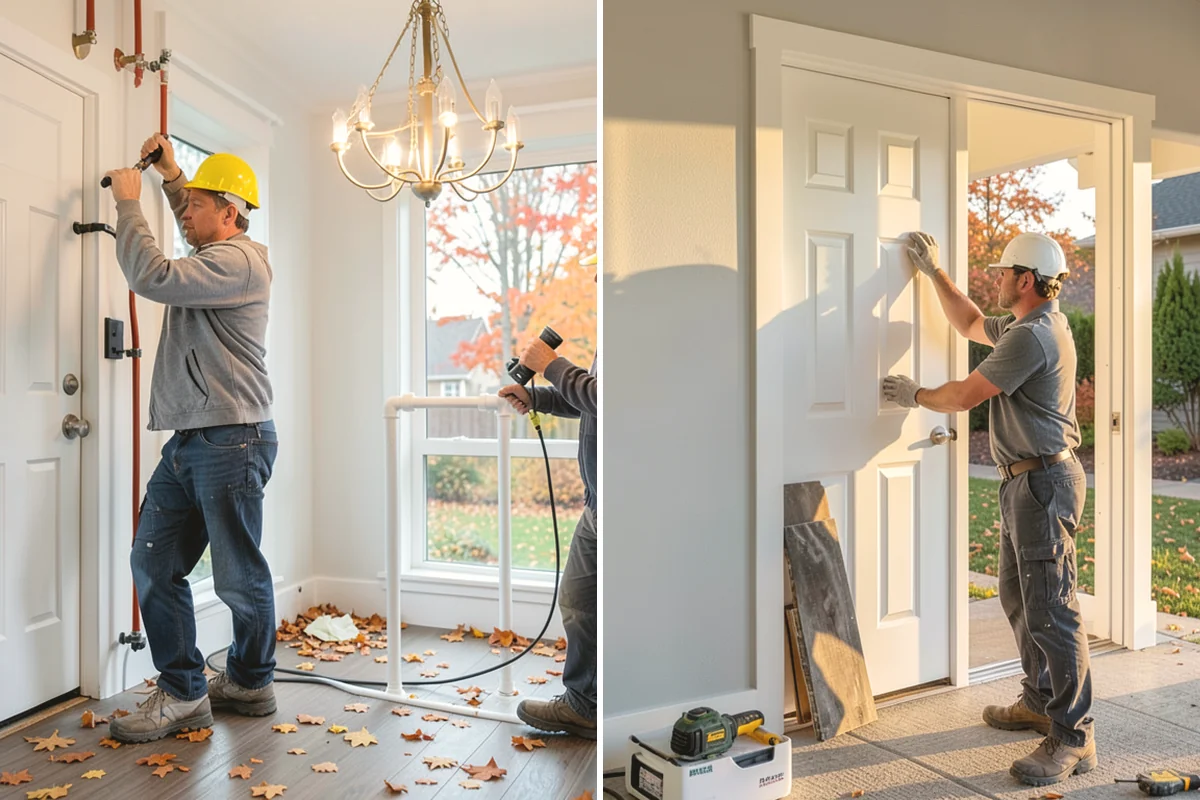 Sidelight Installation in Mukilteo, Snohomish County, WA - Plan the opening width to add one or two sidelight panels